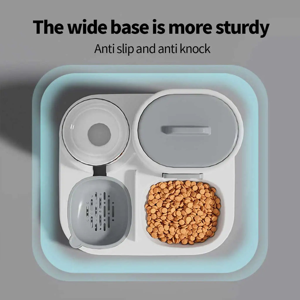 Feeder - Dual-purpose Drinking and Feeding Unit Dogs and cat