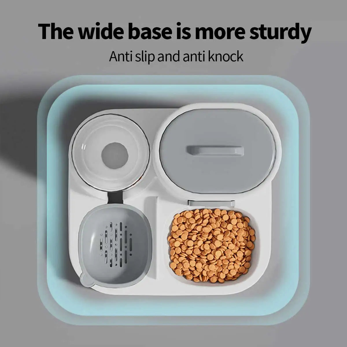 Feeder - Dual-purpose Drinking and Feeding Unit Dogs and cat