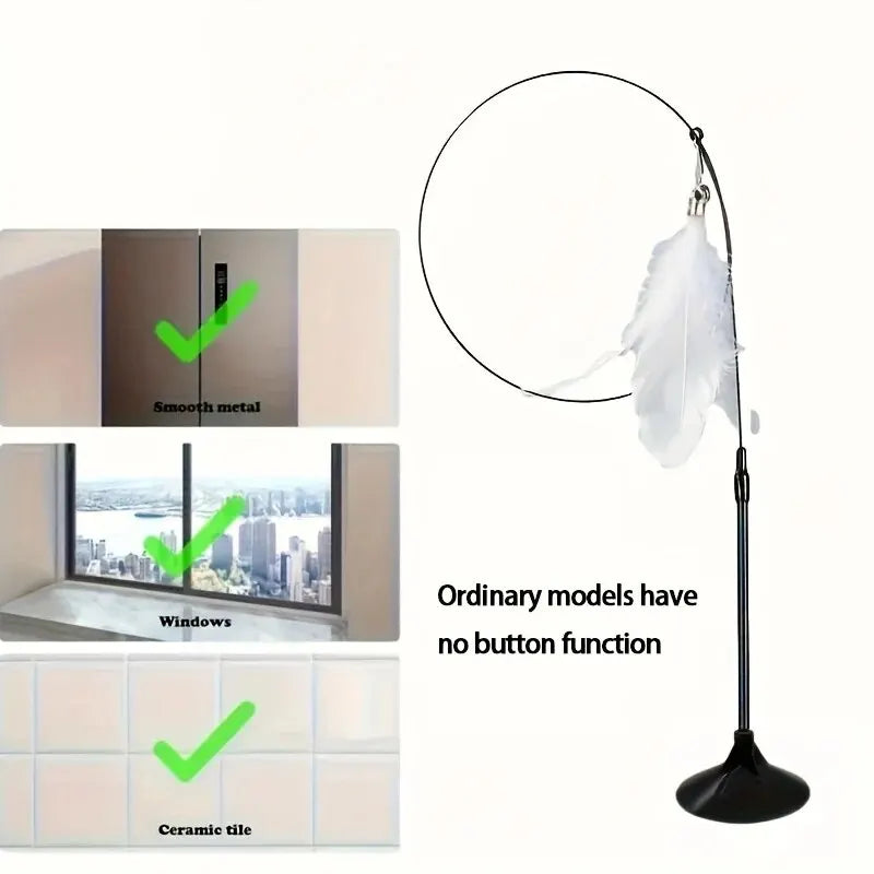 Ultimate Interactive Feather Wand Cat Toy