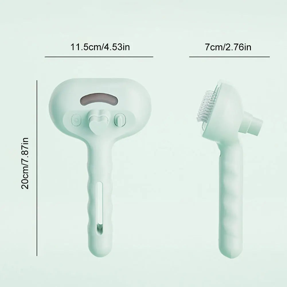 3 in 1 Cat Steam Brush Pet Spray Hair Removal Comb Cat Hair Brush Cat Brush for Shedding & Grooming for Cats Dogs Small Animals