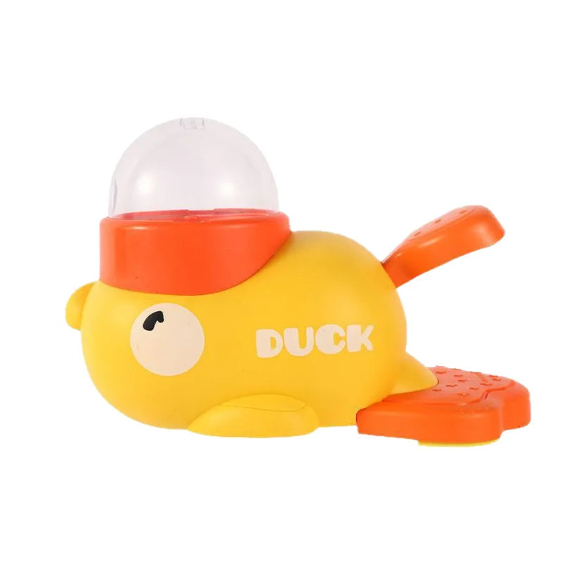 Little Yellow Duck Pet Treat Dispenser Interactive Food Leaking Toy for Cats Dogs
