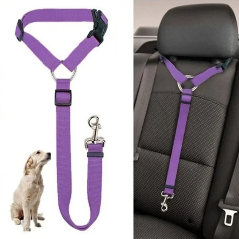 Two-in-one Pet Car Seat Belt for Dog
