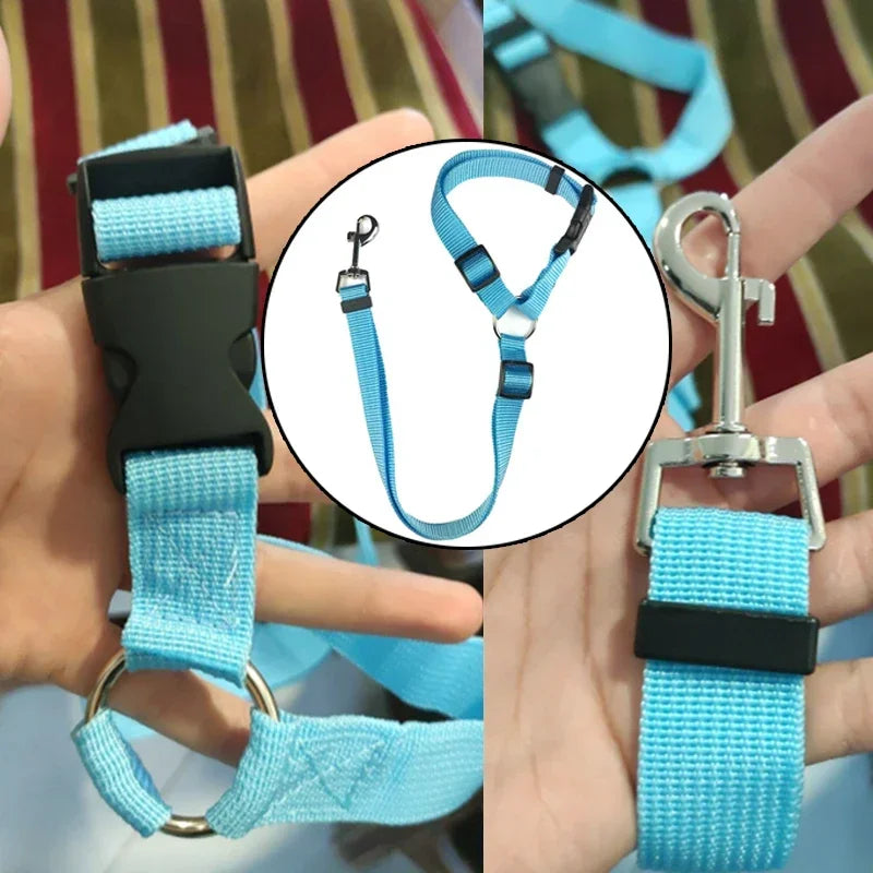 Two-in-one Pet Car Seat Belt for Dog